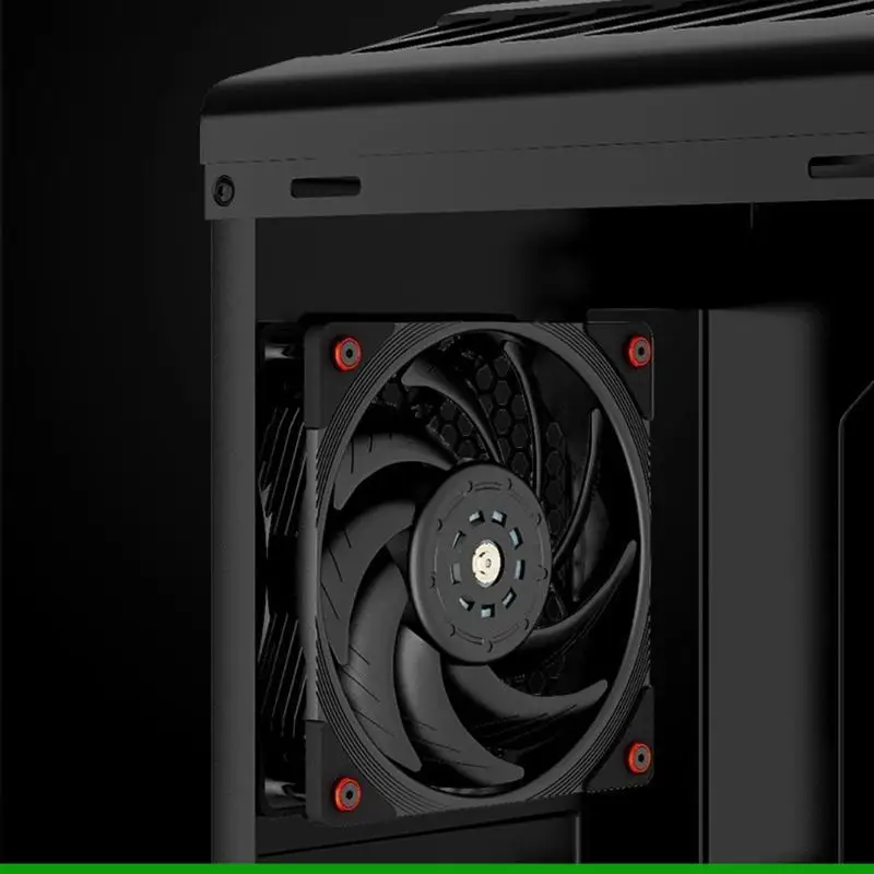 U55C Aluminium Alloy Screws Gaskets for PC Gamer Case Cooling Fans Paket 4