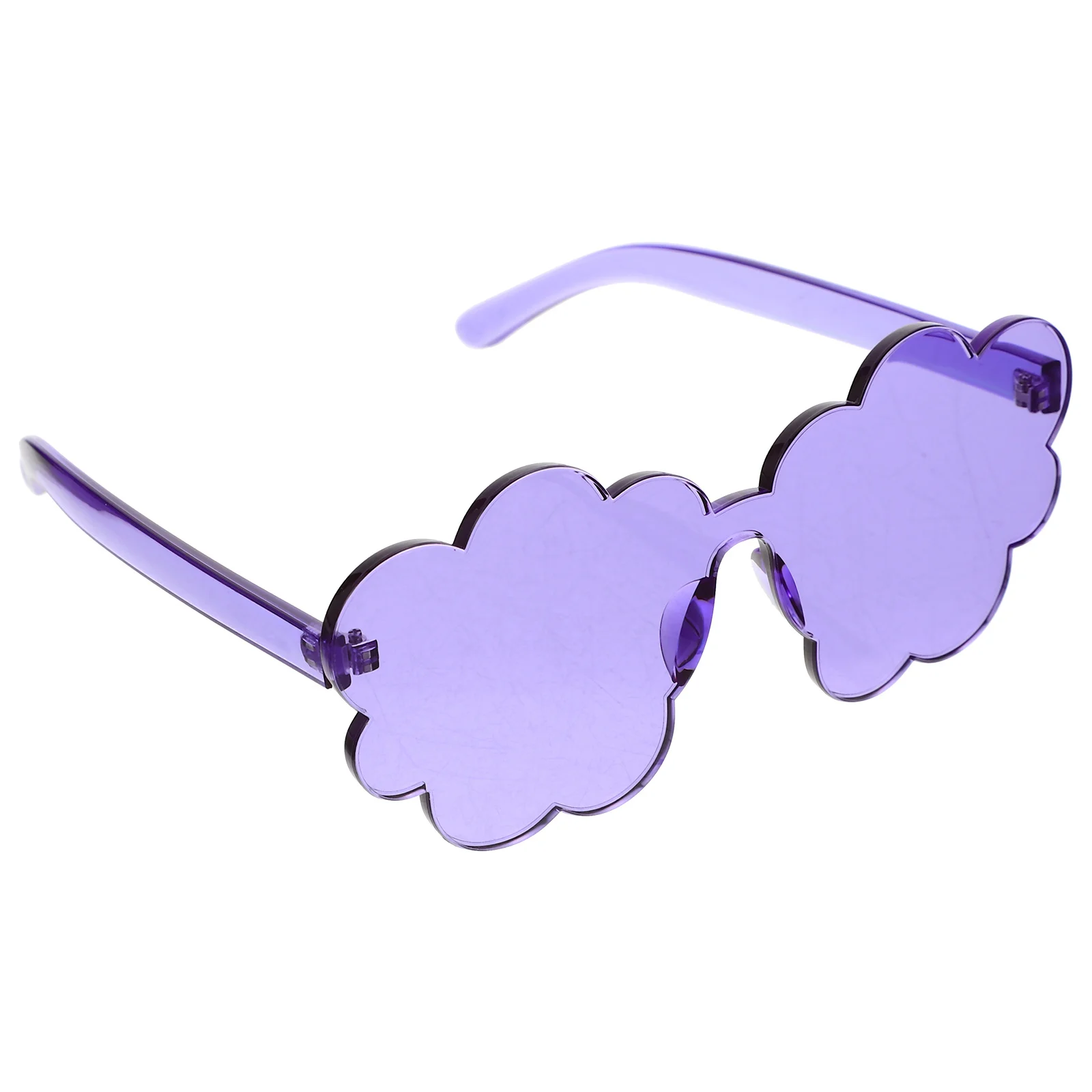 

Funny Frameless Cloud Glasses Party Sunglasses for Women Rimless Aesthetic Flower Summer Cloud Glasses