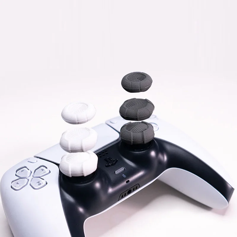 6pcs Anti-slip Silicone Thumb Stick Grip Cap Joystick Cover For Sony PS5 PS4 Xbox One/360 Slim Series X/S Switch Pro Protector