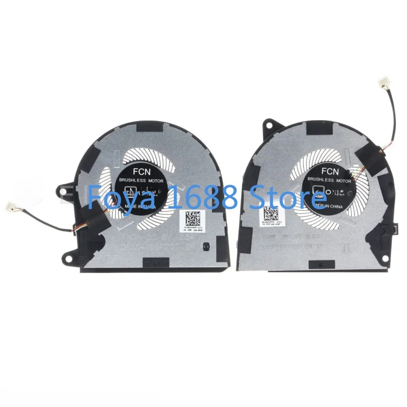 

CPU GPU Cooling Fan For Lenovo Yoga 730-15IKB 730-15IWL DC28000KQF0 DC28000KPF0