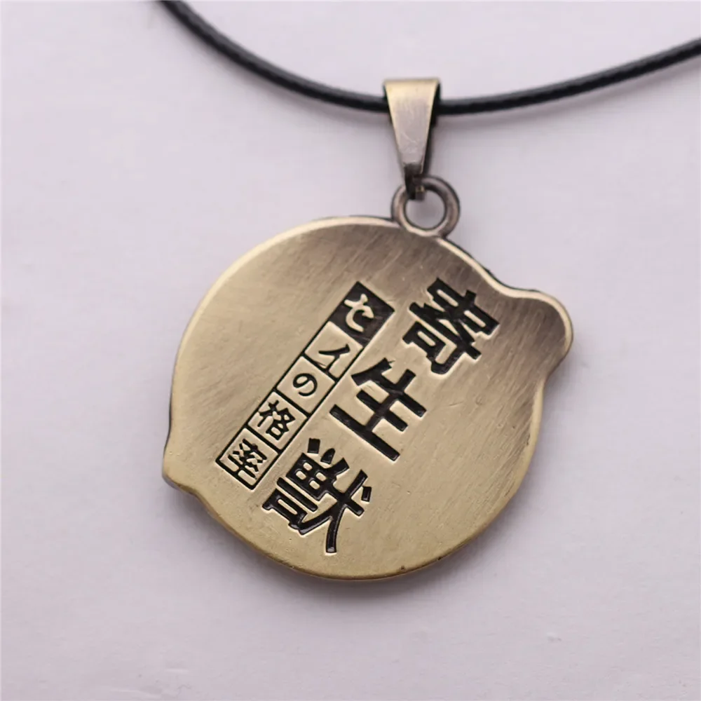 Anime Parasitic Beast MIGI Pendant Necklace for Men Women Vintage Bronze Silver Color Choker Necklace Fans Cosplay Jewelry Gifts