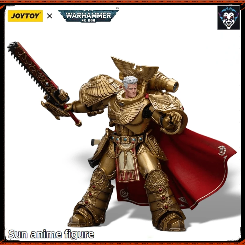 In stock Original Genuine JOYTOY Warhammer 40k Fist of Horus Heretic Empire Rogal Dorn Seventh Legion Action Model Toy Gift