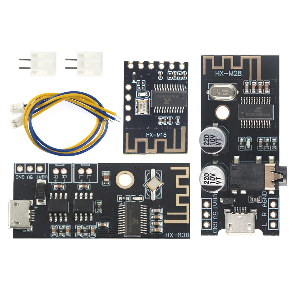 MH-MX8 Bluetooth 4.2 Audio Module Wireless Stereo Receiver Board HiFi M18 M28 M38 Lossless MP3 Decoder Board for DIY Speaker