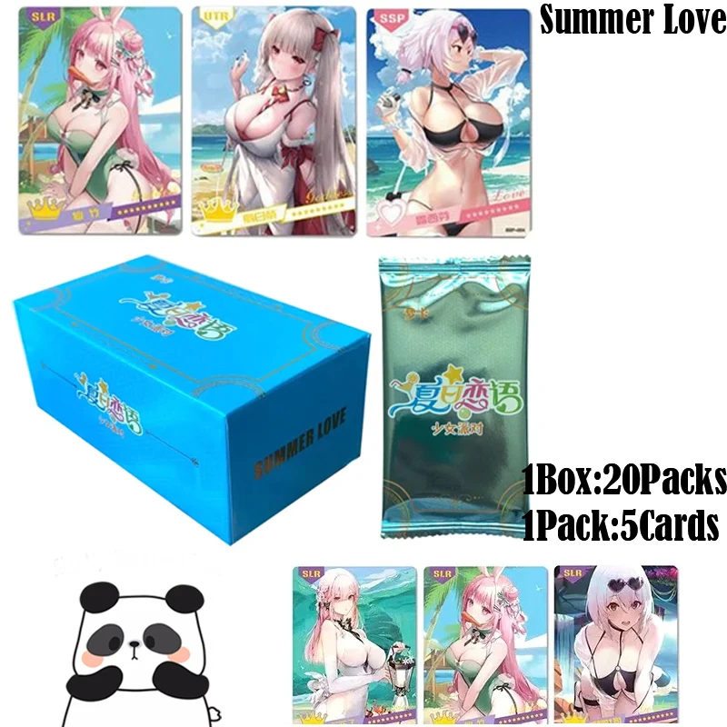 

Special Offer Summer Love Goddess Story Collection Cards Astringent Girl Swimsuit Bikini Doujin Toy Hobbies Children Kid Gifts