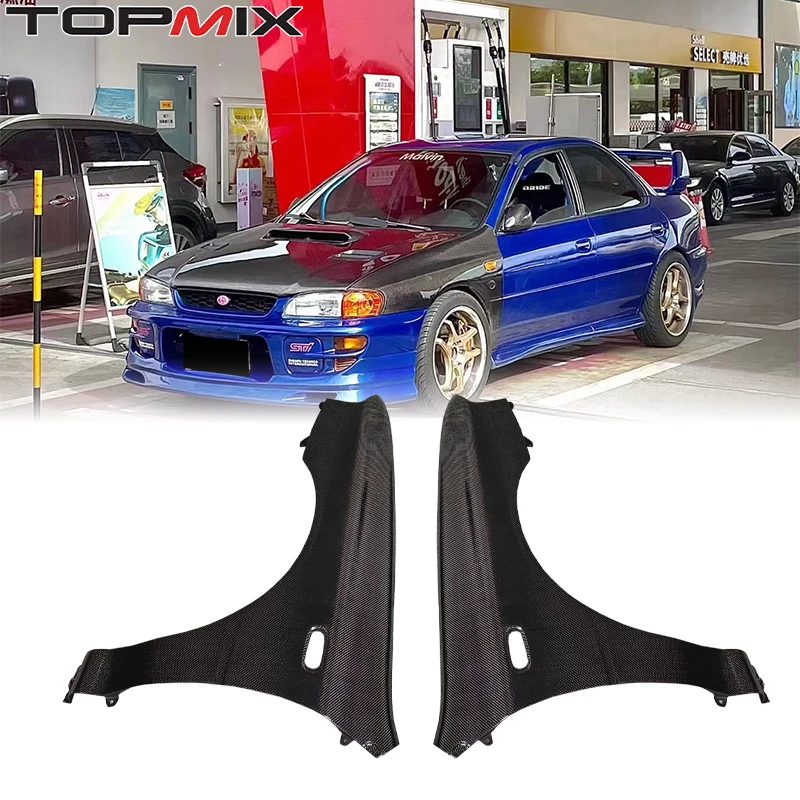 

OEM Carbon Fiber Mudguard Fender for 1992-2000 for Subaru Impreza WRX STi Replace Bumper Leaves Car Fenders