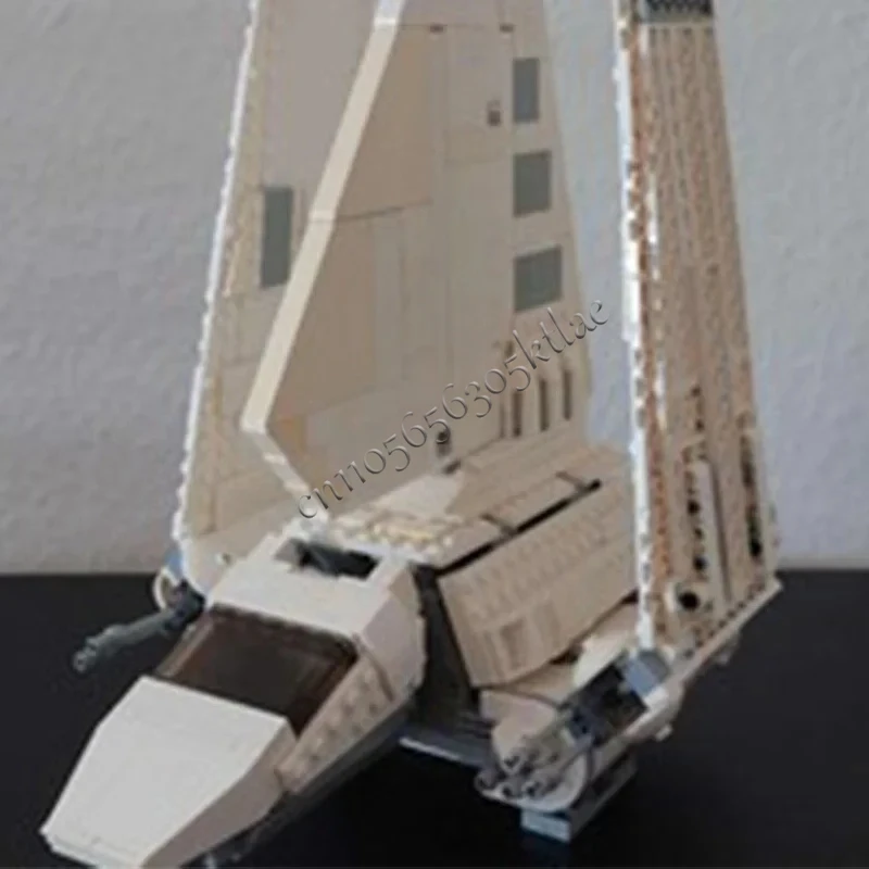 970 pcs Moc Space War Imperial Lambda-class Shuttle 75094 Modification Building Block Creative DIY Assemble  Children presents