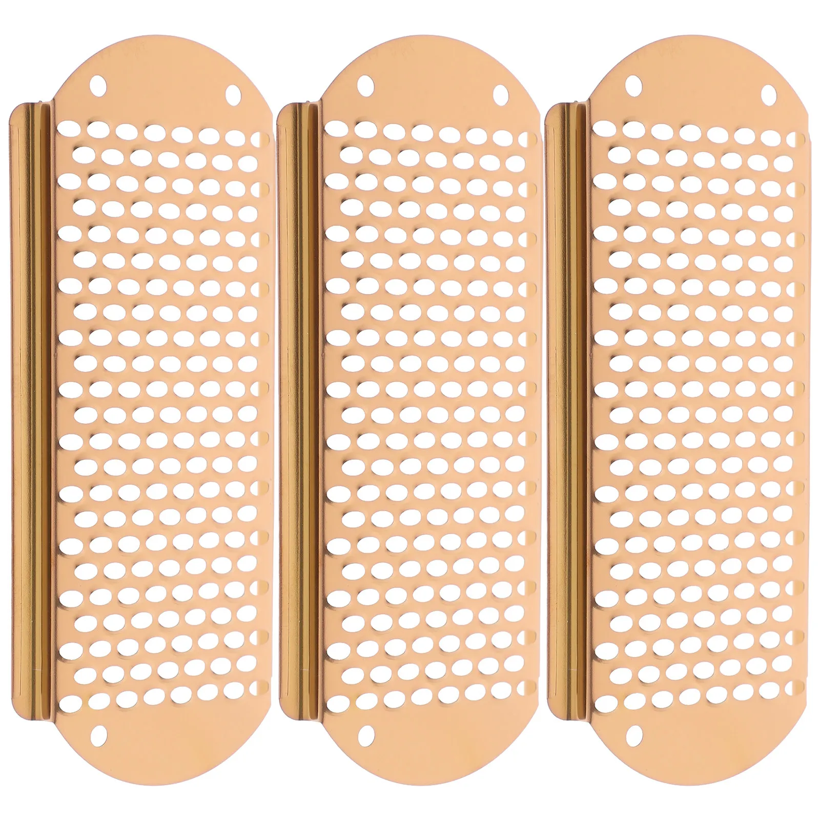 3Pcs Ergonomic Foot File Scrubber for Dead Skin Removal Stainless Steel Foot Grater Hard Skin Remover Portable Lightweight