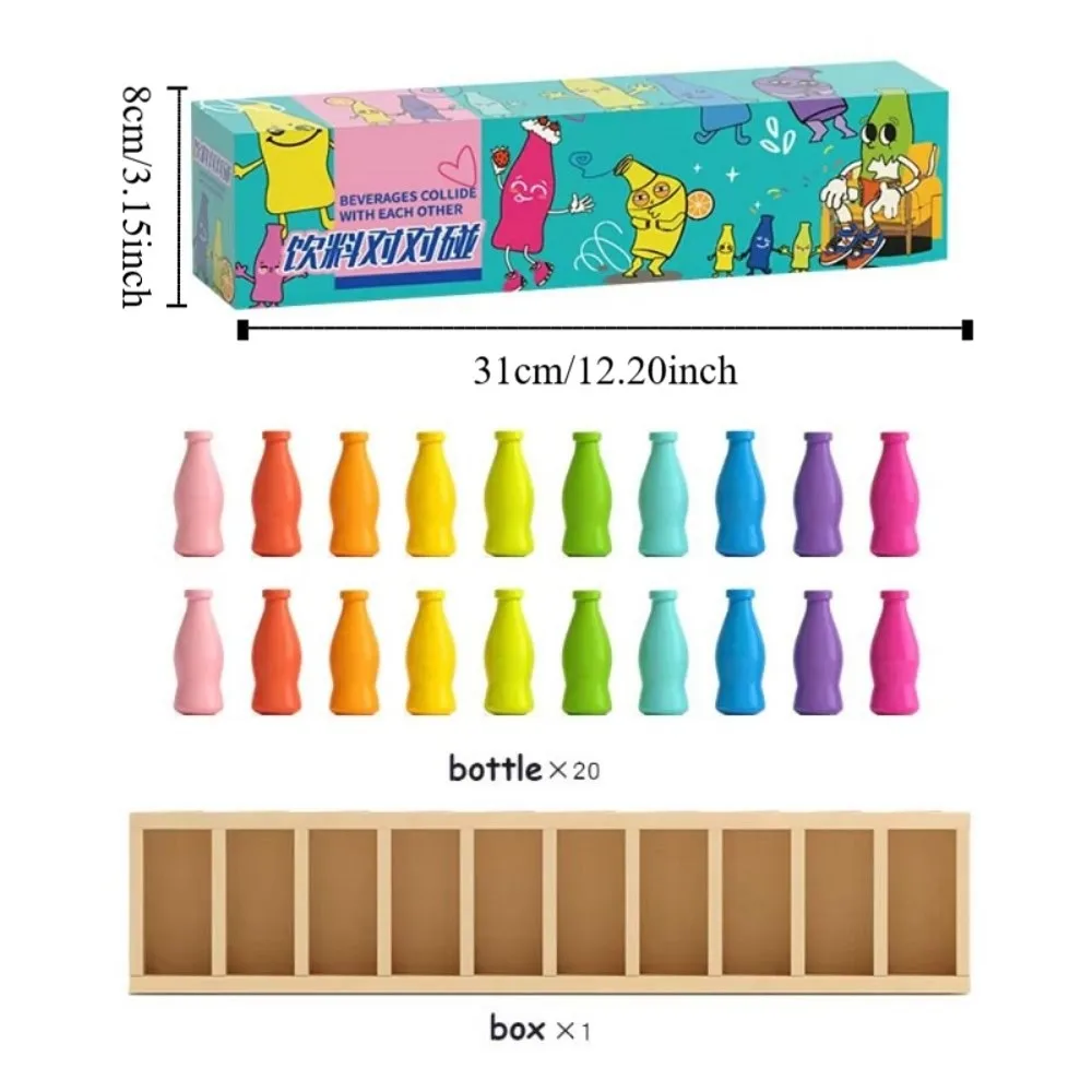 Montessori-personage puzzelspel Vroeg educatief matchspel Geheugen Logisch denken Training Multifunctioneel