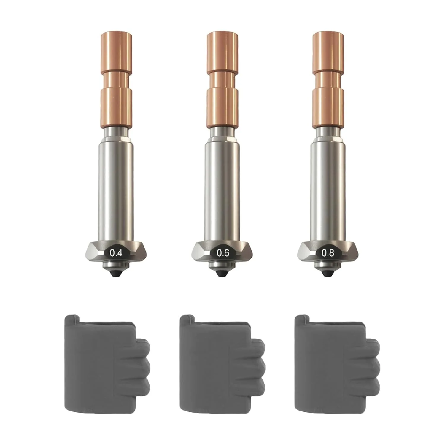 

3D printer accessories vertical dimension Kobra 3 max upgrade detachable integrated nozzle hard steel 0.4