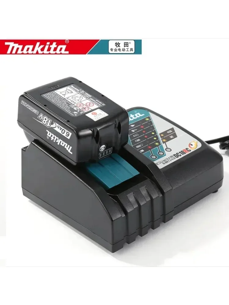 ? ? Originele Makita 18V 3A oplader met oplaadbare batterij Makita BL1830 BL1830B BL1840 BL1840 BL1850 BL1850B Fast Chargi - afbeelding 2