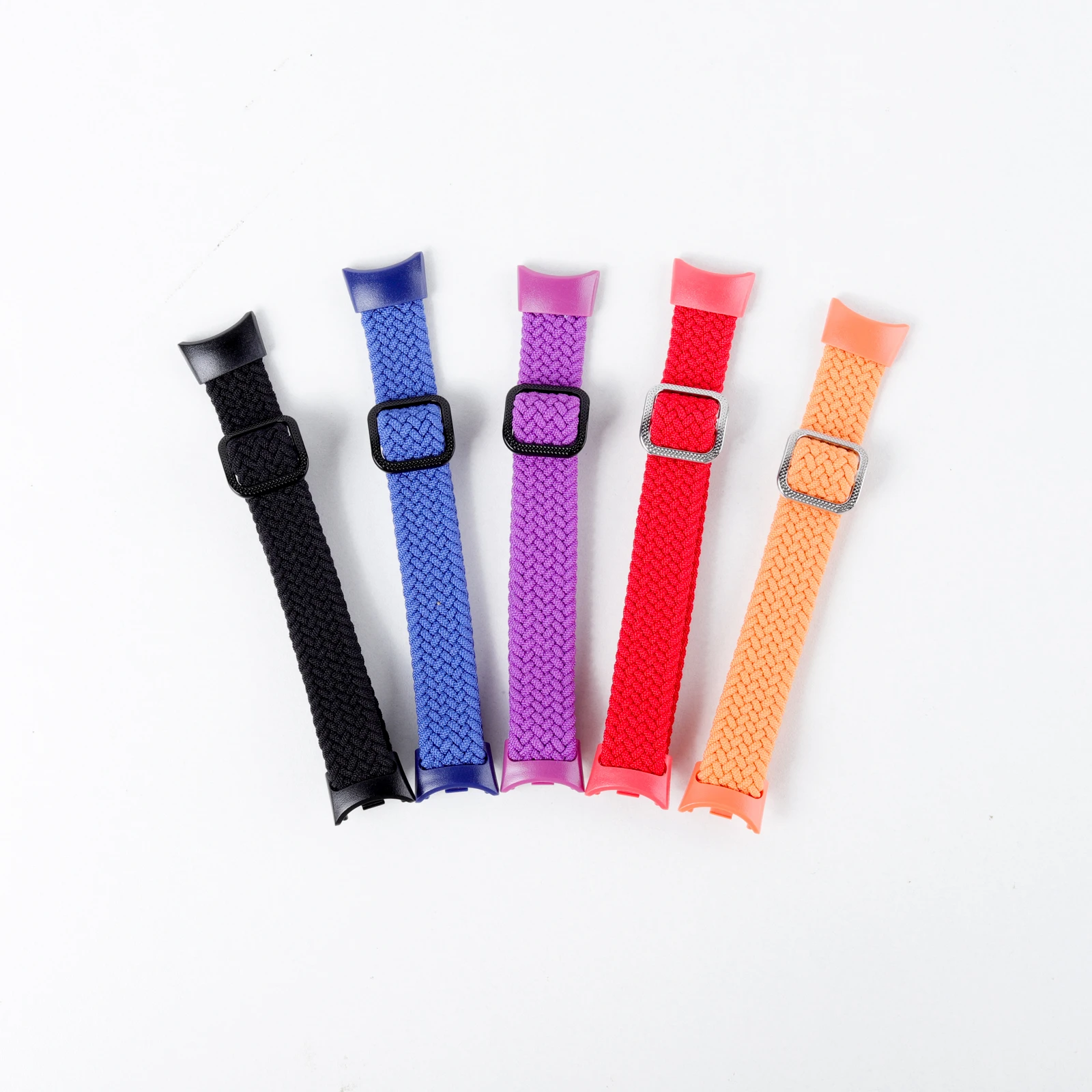 Braided Straps for Mi Band 11/10/9 Bracelet Elastic Adjustable Nylon Miband 4 5 Correas Wristband for Xiaomi Mi Band 4 3 5 6 7 8
