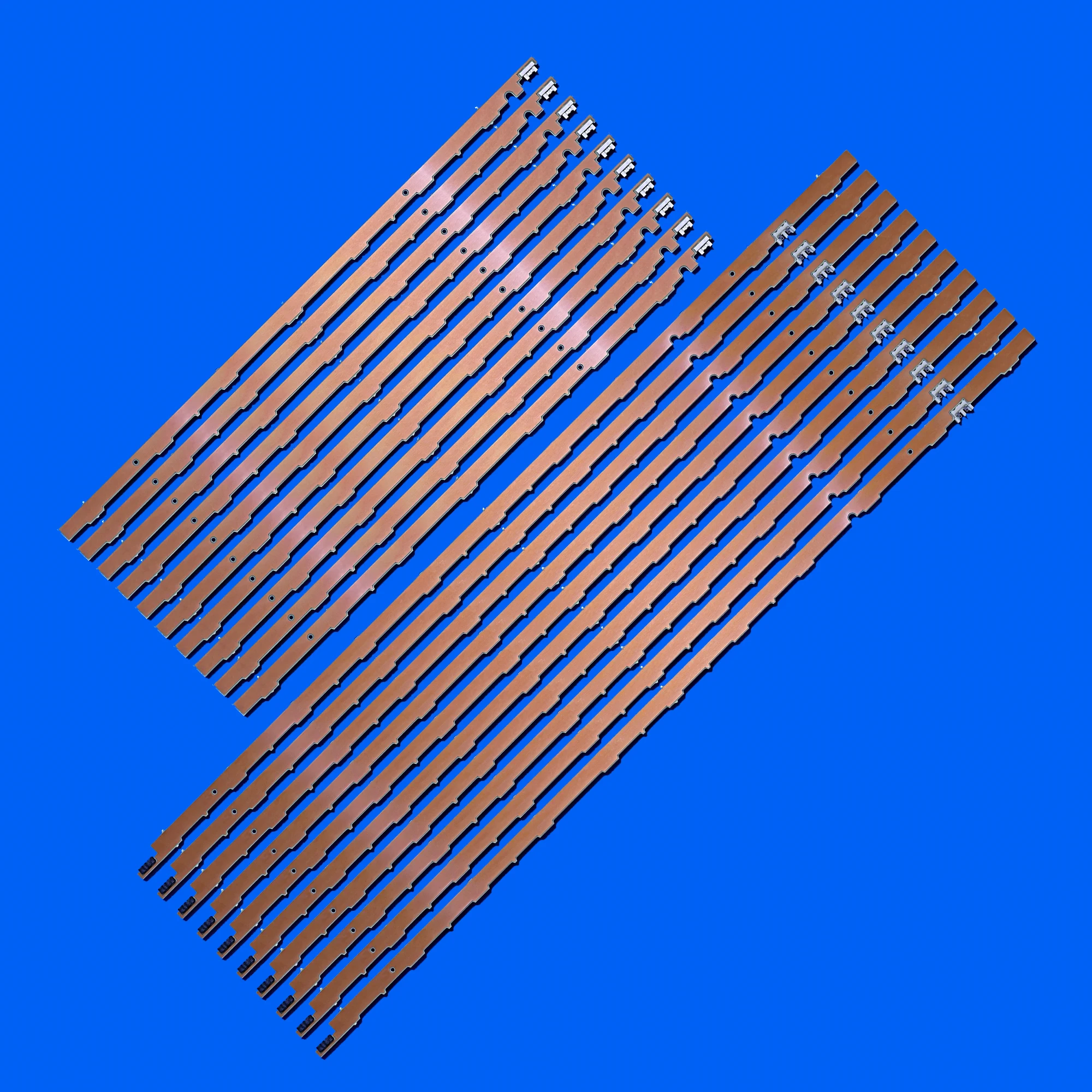 LED شريط إضاءة خلفي ل UE55F5000AS UE55F5030AS UE55F5030AW UE55F5500AS UE55F6340SS UE55F6345SB UE55F6350AW UE55F6400AK #6