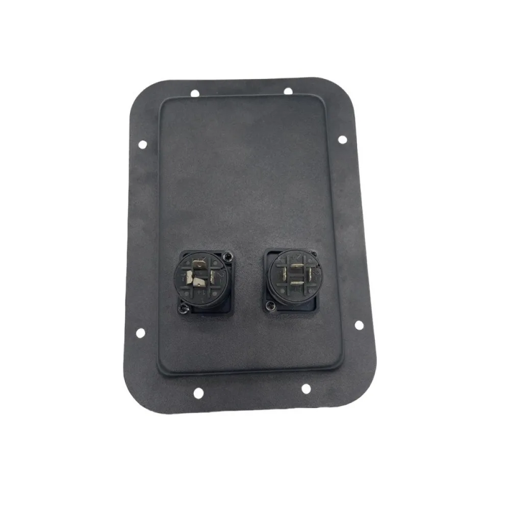 Audio System Replacement Part Metal Terminal Plate 612 Speaker Back Panel Professional Stage Subwoofer Accessory