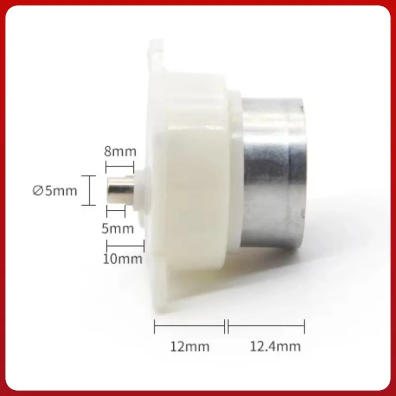 5 Buah JS30-300 Mikro DC 6V 15Rpm Lampu Rumput Laser Lampu Putar Panggung Perangkap Lalat Motor Roda Gigi Kebisingan Rendah