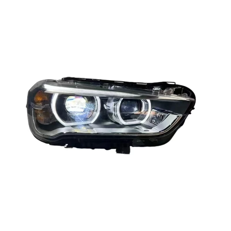New forBMW X1 F49 LED Headlights Angel Eye Turn Signal Diode with Hernia Network Heat Dissipation 24V Voltage Condition