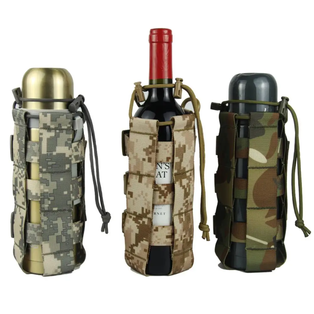 

Outdoor Tactical MOLLE Bag Water Bottle Bag Sports Kettle Insulation Bag Support Cover