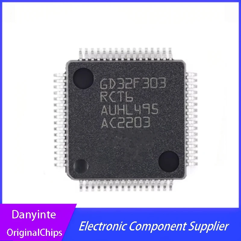 10Pcs/Lot GD32F303RCT6 GD32F303  LQFP64