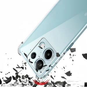 Casing Silikon Tahan Guncangan untuk Xiaomi Redmi Note 13 12 12S 12T 11 11T 11S 10 10S Pro Plus Pro+ 4G 5G Cangkang Ultra Tipis Bening Lembut 12 casing ponsel xiaomi penjualan terbaik - №