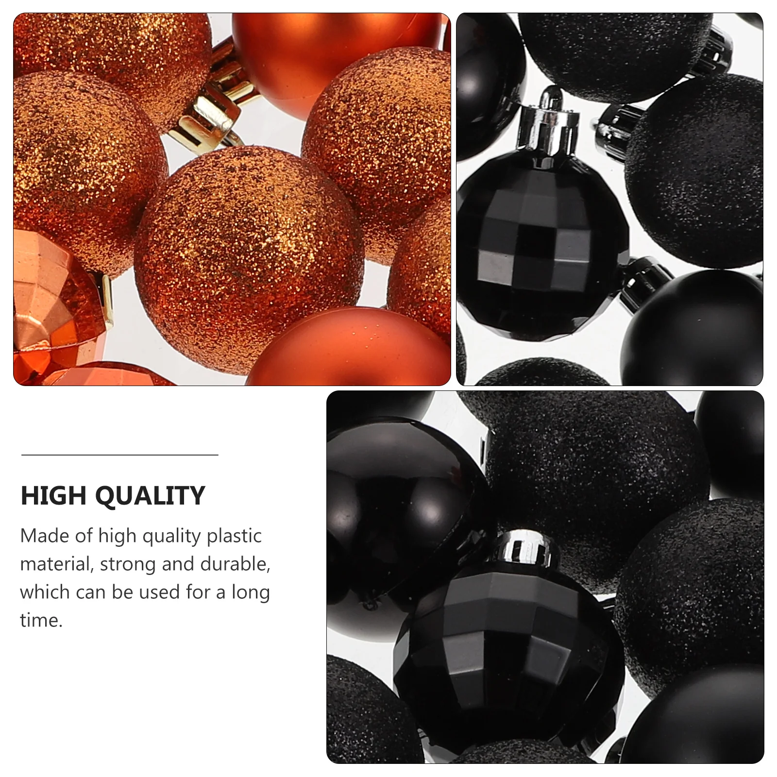 

Extra Large Christmas Ornaments Balls Decorations Girly Indoor Plastic Assorted Crafts