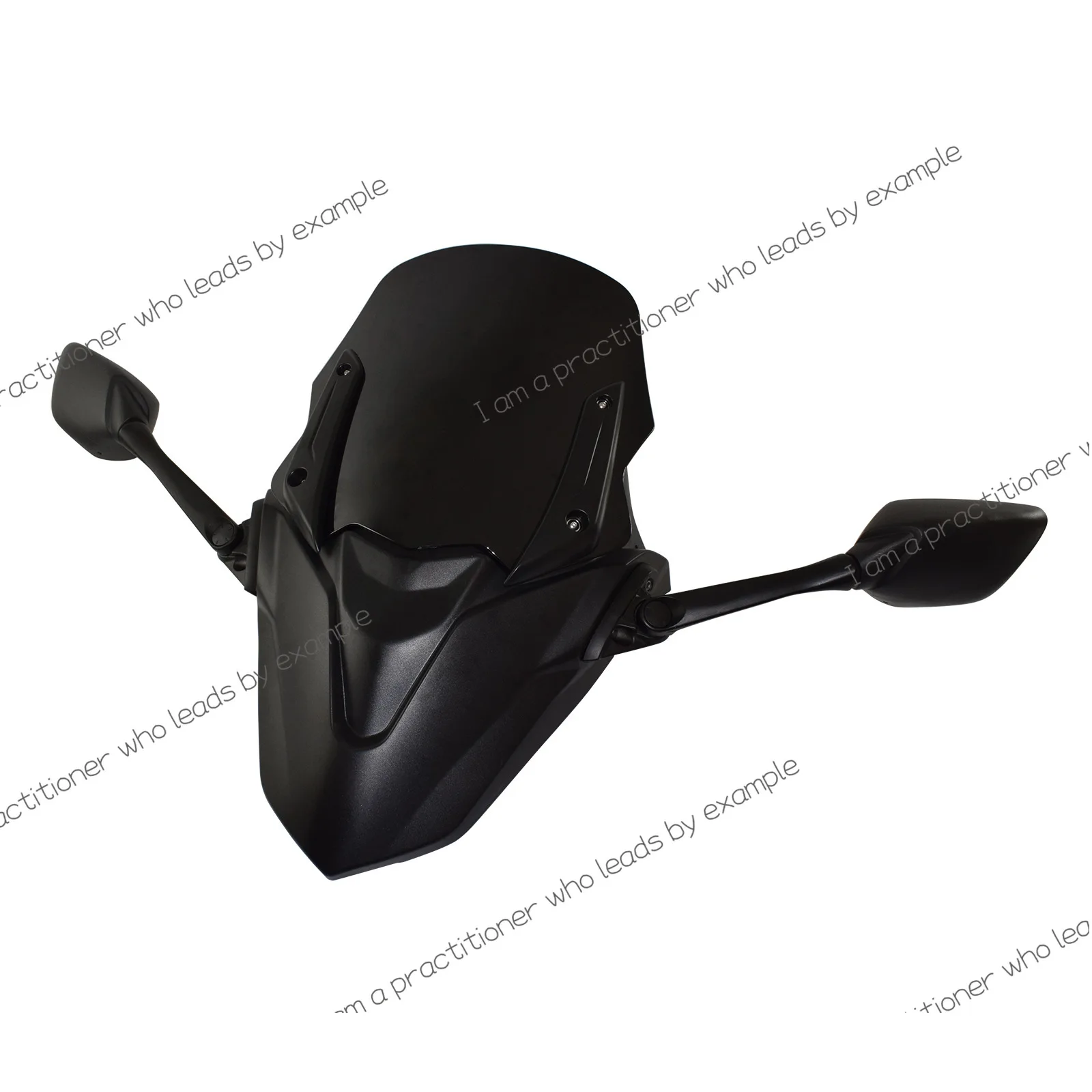 Fits Yamaha NMAX155 21-23 Front Windshield Windshield Face Shield Mirror Forward