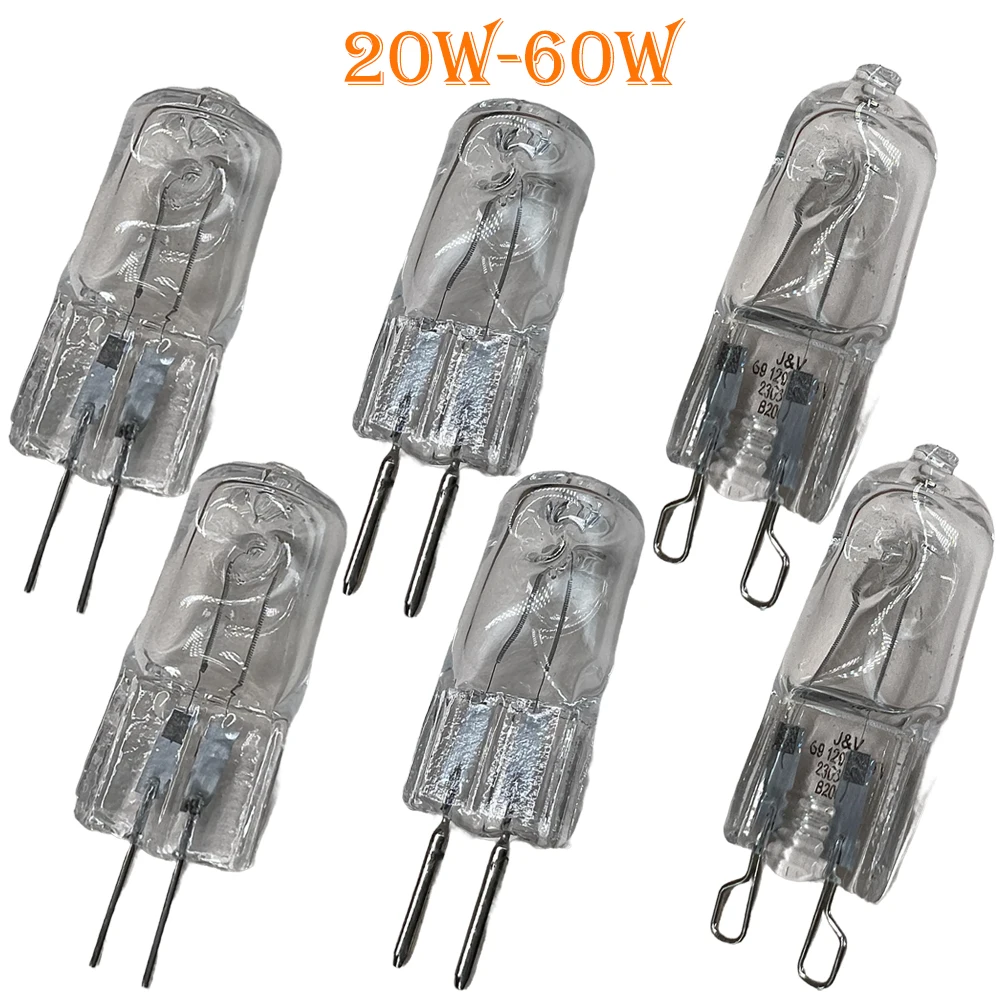 20Pcs Mini G4 G5.3 G9 Halogen Light Bulb 20W 28W 35W 40W 60W Lights Lamp Halogen Light Chandelier 3000k G4 Bulb 220v Led Warm