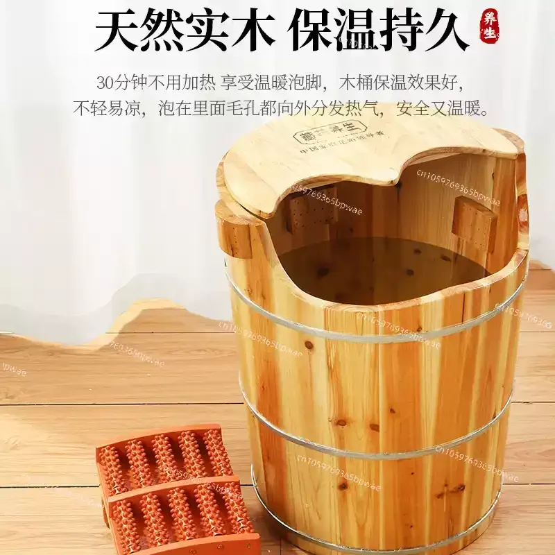 Sitz Bath Steamer Natural Wood Pelvic Therapy Tub Portable Steam Sauna For Hemorrhoid Relief & Feminine Care Bathtubs