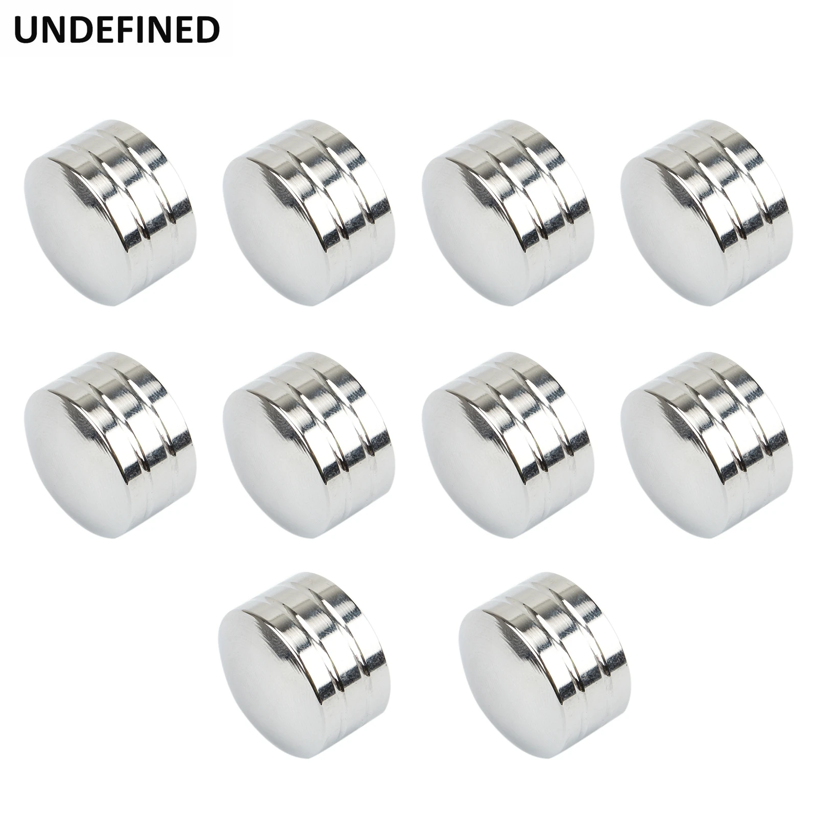 Motorcycle Bolt Covers Topper Head Caps for Harley Twin Cam Dyna Softail Fat Bob Touring Road King Sportster XL Aluminum Chrome