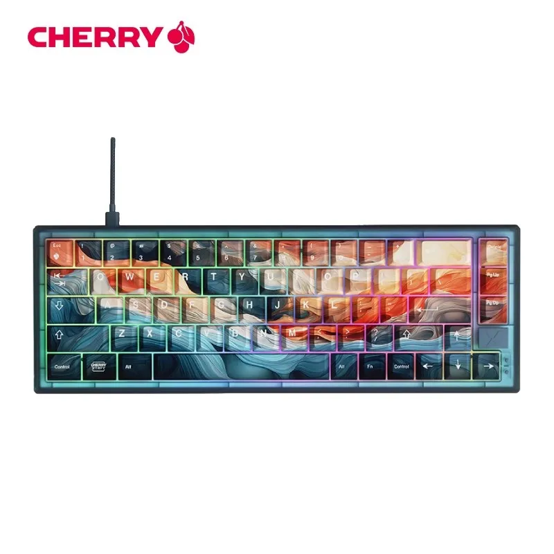

CHERRY K5V2 Champion Keyboard RGB 67-Key Custom Hot-Swappable Wired Mechanical Keyboard