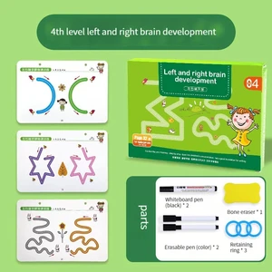 Çocukların Defterine sihri izlemek için çalışma kitabı sihir, yeniden kullanılabilir, kalemler, çizim ve silgi, öğrenme ve kitap yazma pratiği №6 yazmayı öğrenmek için satışların ilk 10'u