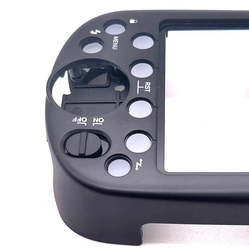 Cubierta trasera Speedlite Flash + función de modo, panel de botones de selección, tablero de llave de rueda para Godox V1 sin botones
