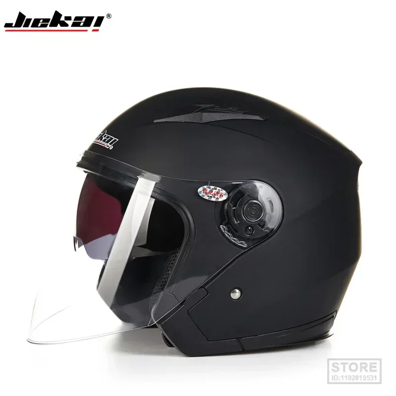 

Motorcycle Helmet Male Female Four Seasons Capacete Para Motocicleta Cascos Moto Double Lens RACING HALF HELMETS