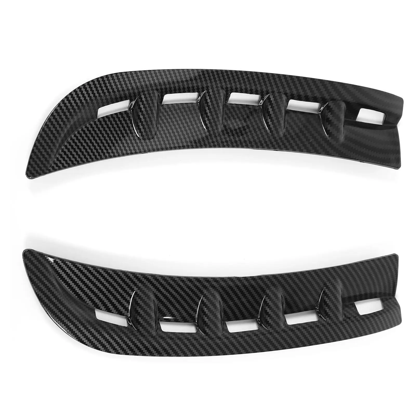 Front Bumper Side Vent Wind Resistance Reduction Side Spoiler Protector for CLS -Class C257