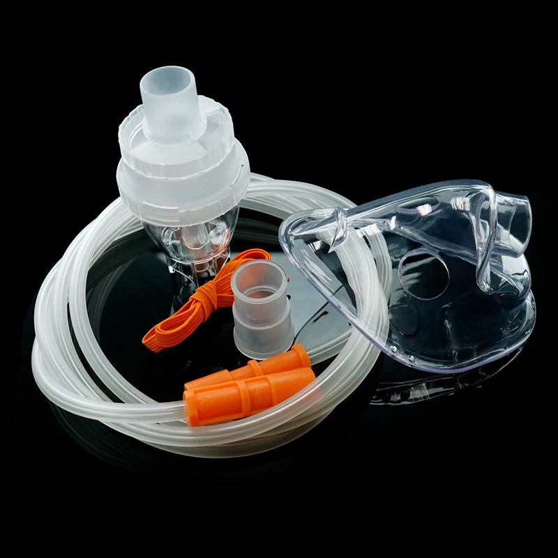 Disposable Nebulizer Atomizer Mask Household Containing Atomizing Cup Connecting Pipe Nebulizer Inhaler for Baby Children