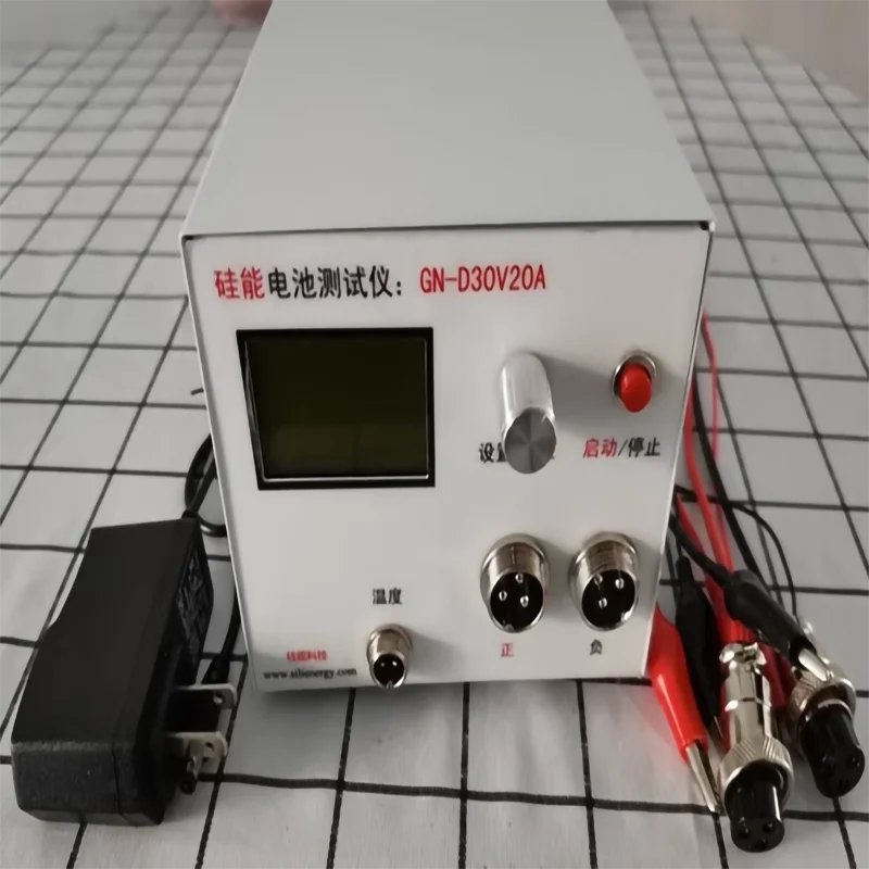

GN-D30V20A Lithium Battery Capacity Tester Discharge Meter Electric Quantity Tester High Precision Electronic Load 20A 0-30V
