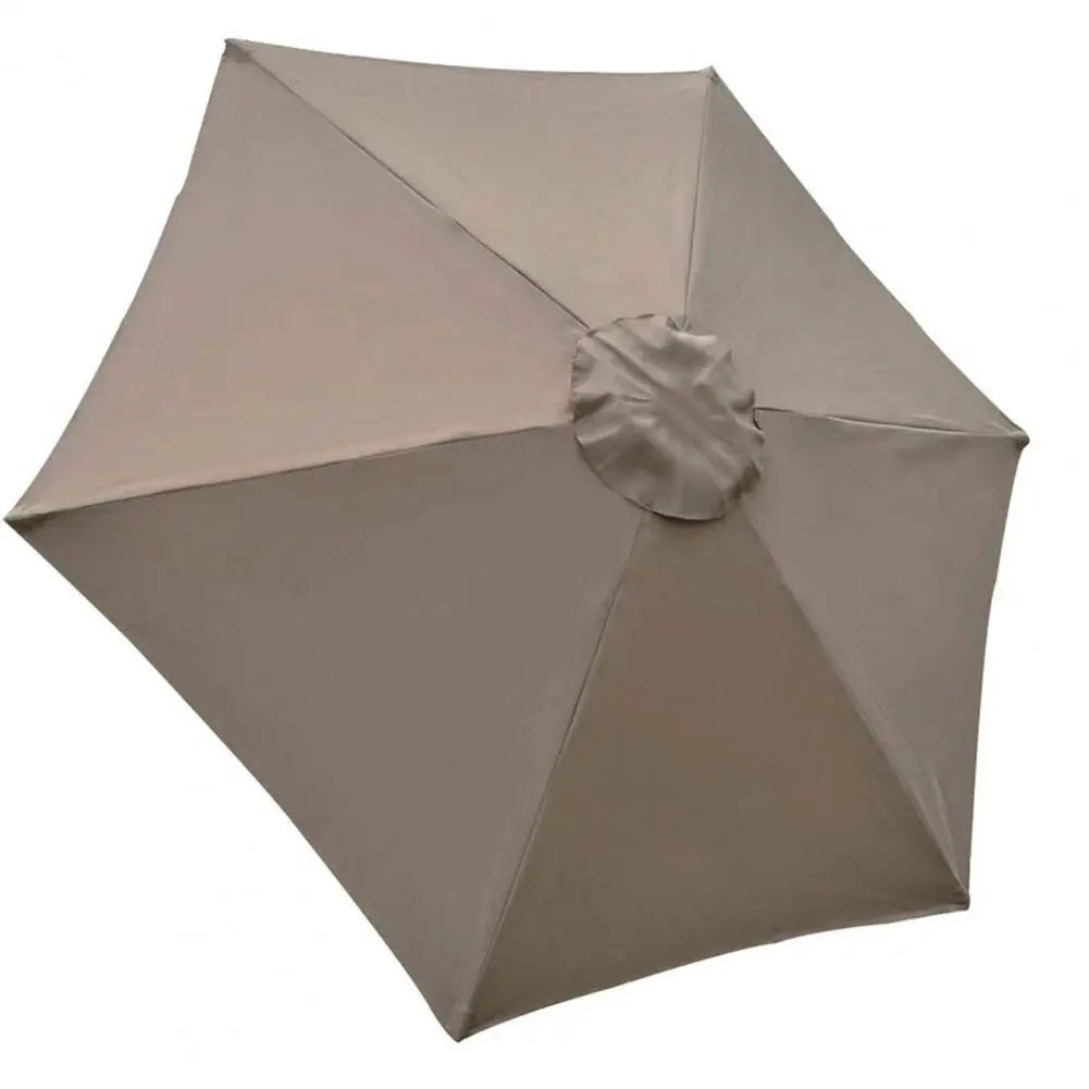 2M Patio Umbrella Cloth Replacement Sun Outdoor Market Table Hanging Umbrella Canopy Parasol Top Shade Cover Umbrella