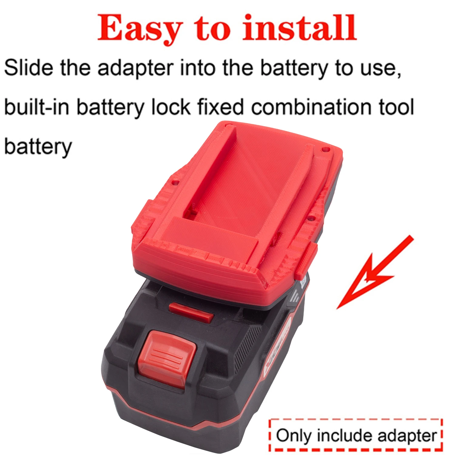 Akku-Adapter für Hilti 22V B22 CPC Li-Ionen-Werkzeug zu Lidl Parkside X20V Li-Ionen-Akku Adapter Konverter Elektrowerkzeug-Zubehör – Detail 2