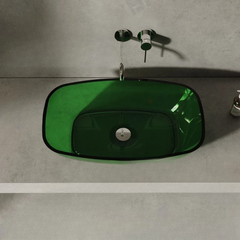 Bathroom, wash basin, bathroom, household laundry pool, basin on the table, wash basin, integrated forming art basin hotel,