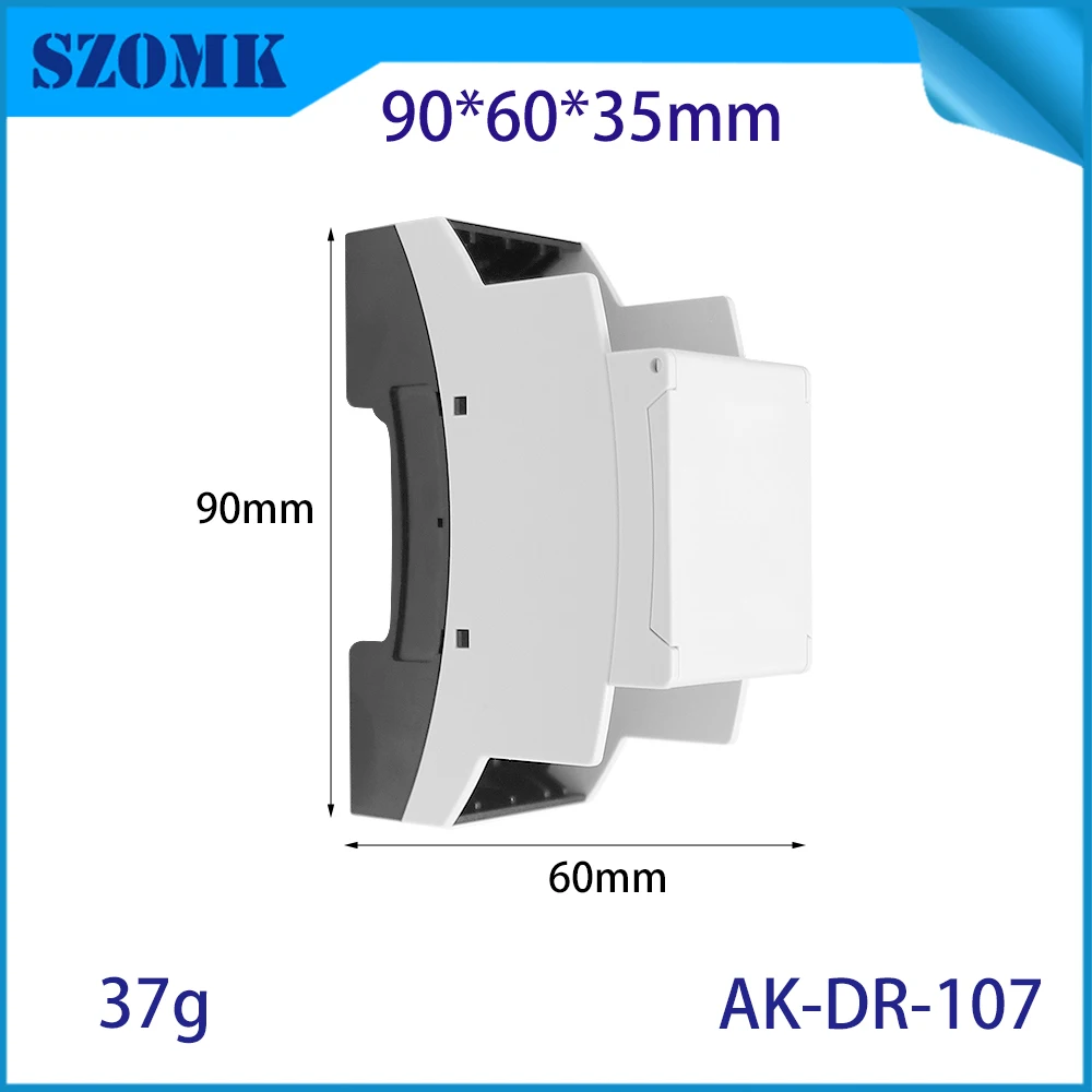 O cerco modular do trilho do RUÍDO da multi-tensão, extensão da entrada PODE o cerco do módulo, 89.58*35.65*60.8MM