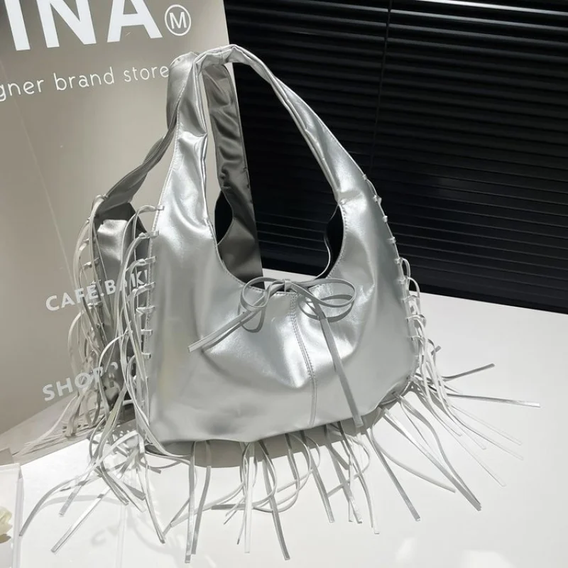 

Classic Women's Tote Bag Designer Leather Shoulder Handbag, Detachable Crossbody Strap, Luxury Brand Elegant Ladies Purse