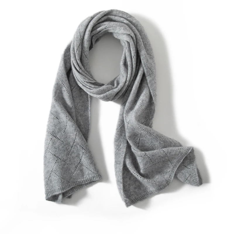 35% cachecol de caxemira tamanho 160*38 para roupas femininas de outono e inverno ao ar livre, xale de cachecol de caxemira de malha quente