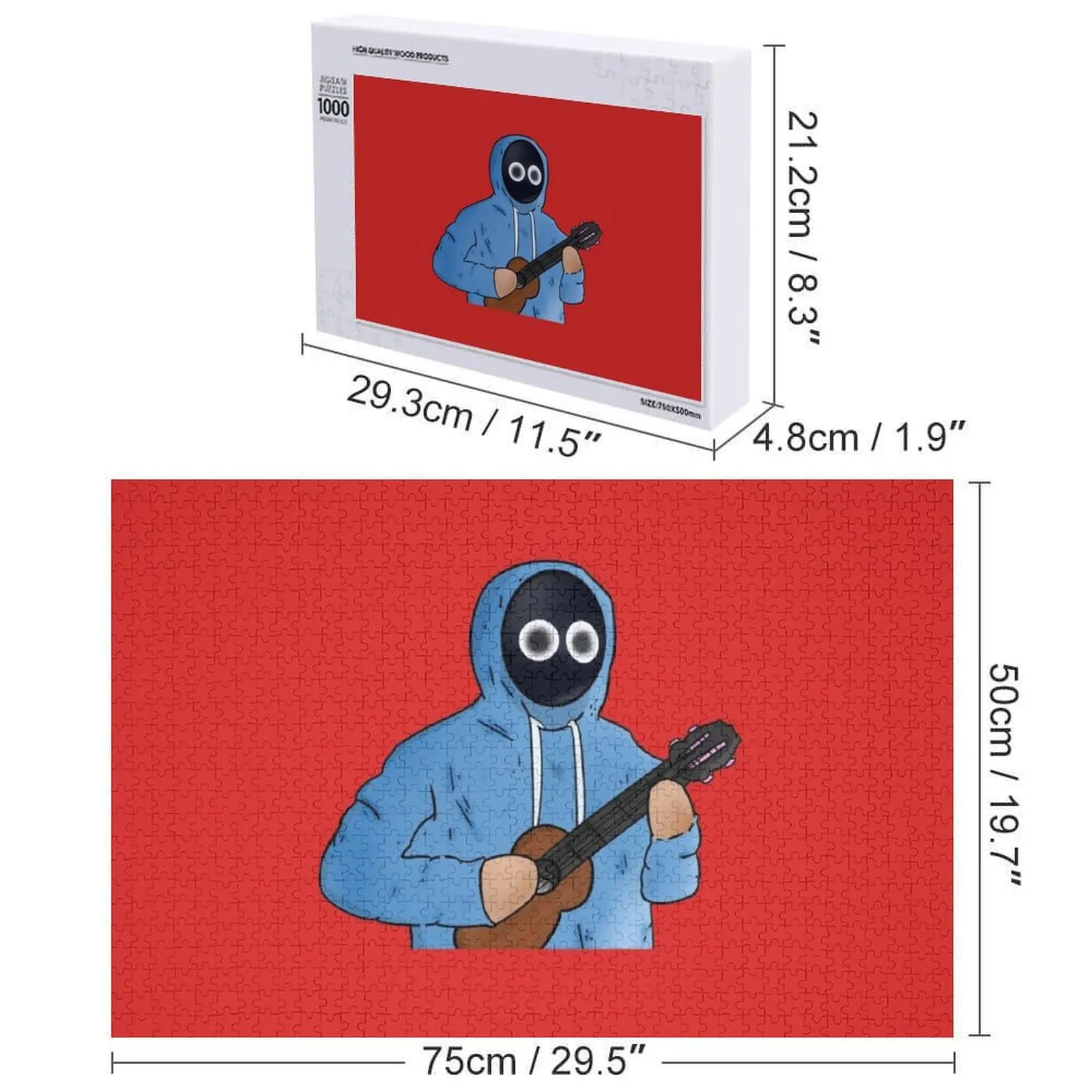 boywithuke Jigsaw Puzzle Personalized Baby Toy Jigsaw Pieces Adults Baby Toy Puzzle