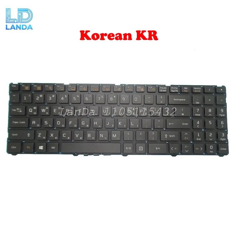 لوحة مفاتيح الكمبيوتر المحمول ل LG 15U470 15UB470 15U480 15UD480 15U470-G 15U470-K 15U470-H 15UD470 15UD470-G 15UD470-K LG15U47 #6