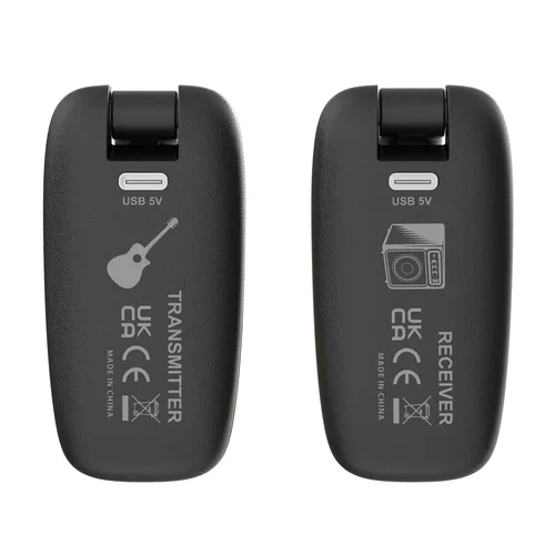 Imagen 2 del producto IRIN IN-80 sistema de guitarra inalámbrico UHF transmisor inalámbrico receptor guitarra eléctrica bajo se puede utilizar continuamente durante 7 horas