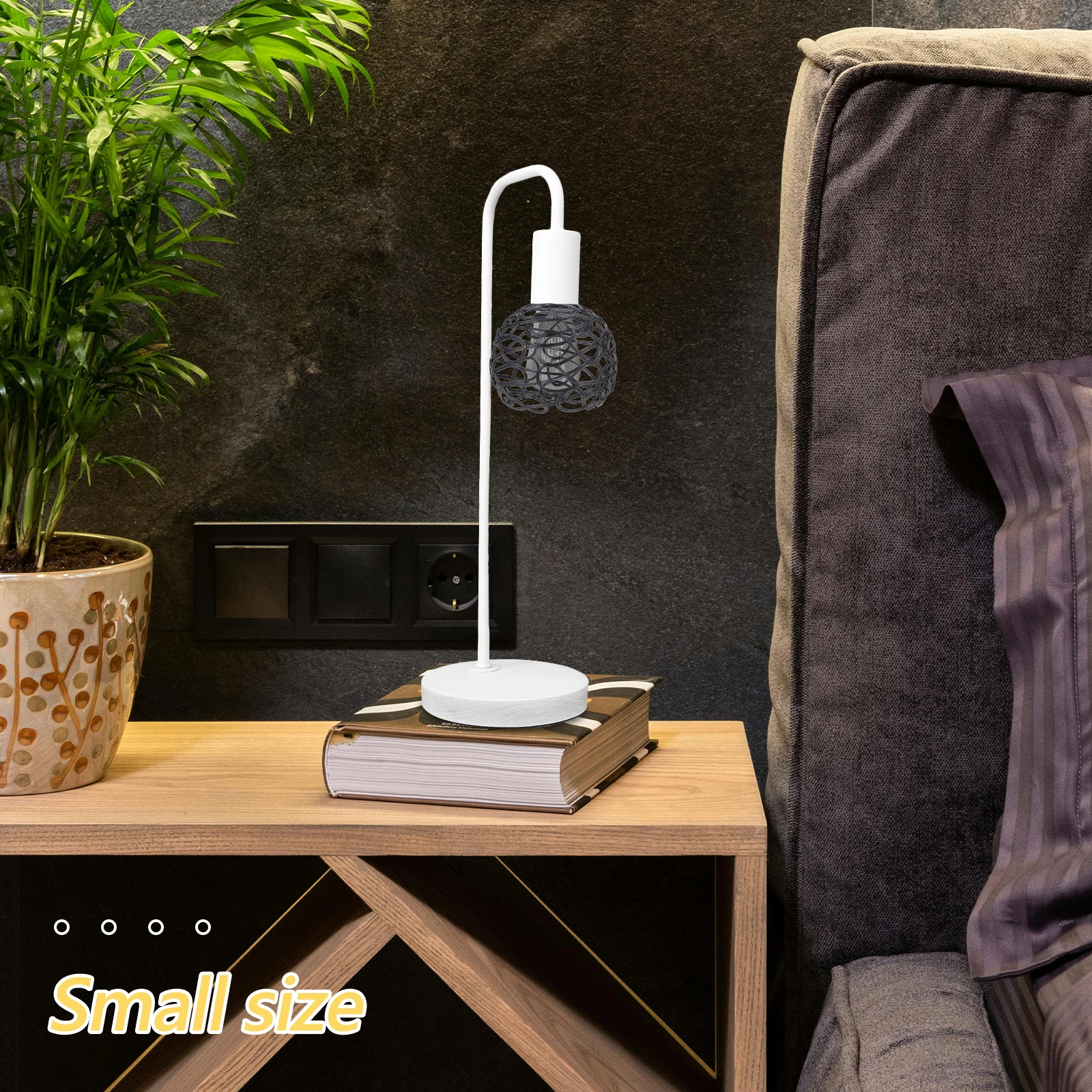 

Black Metal Lampshade Replacement Hollow Out Style Lightweight Fixture Cover for Chandelier Hanging Table Lamp Decoration Indoor