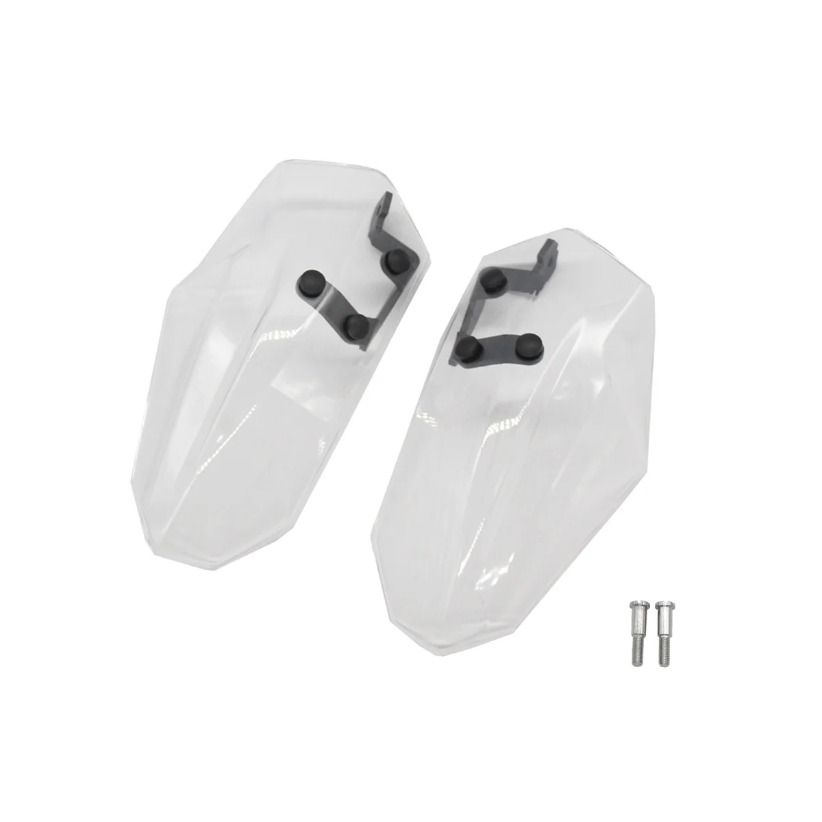 Motorcycle Handguards Hand Shield Protector, Transparent