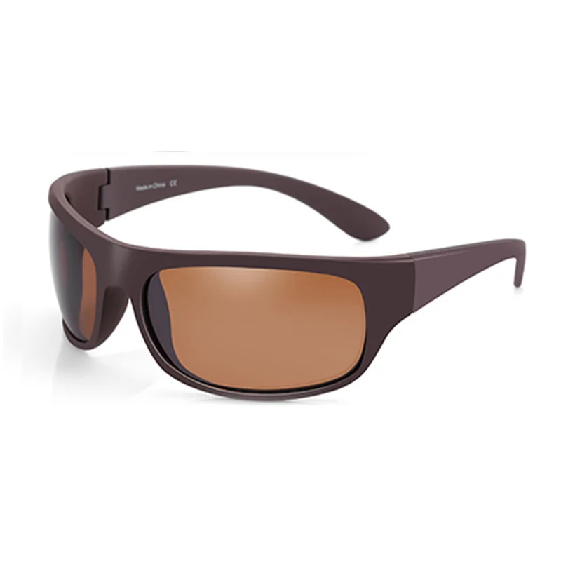 AIR EIGHT Wrap‑Around Full‑Frame Polarized Sunglasses for Women And Men UV400 Anti‑Glare Sport Eyewear for Driving Outdoor