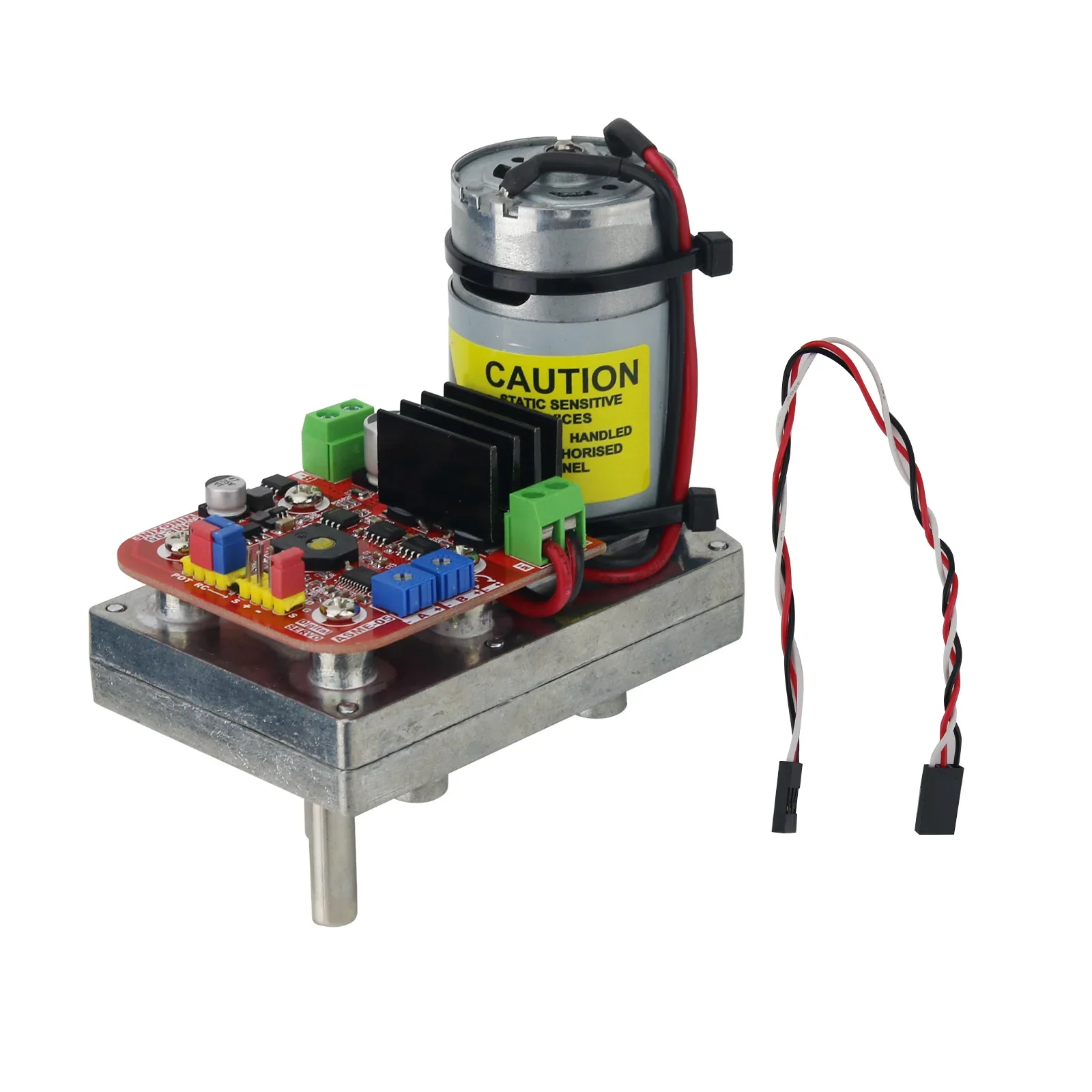 

2026 ASME-04B High Torque RC Servo DC12V 24V 380kg cm Steel Gear for Robot Mechanical Arm