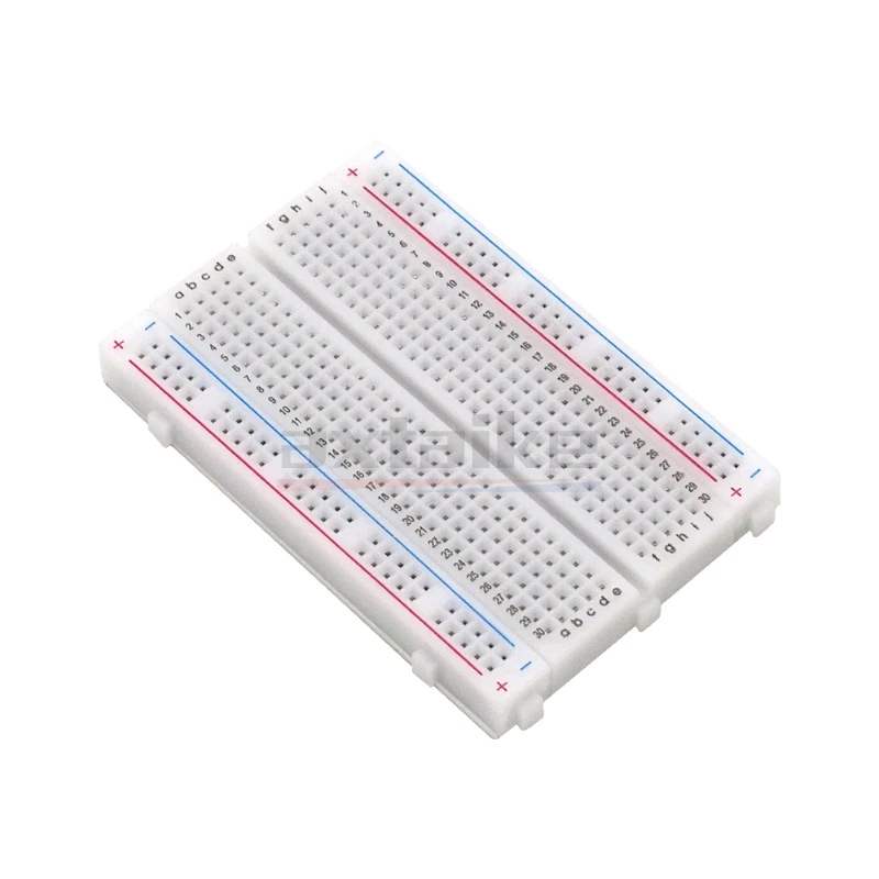 5PCS 400 Tie Points Solderless PCB Breadboard Mini Universal Test Protoboard DIY Bread Board Bus Test Circuit Board 8.5*5.5CM