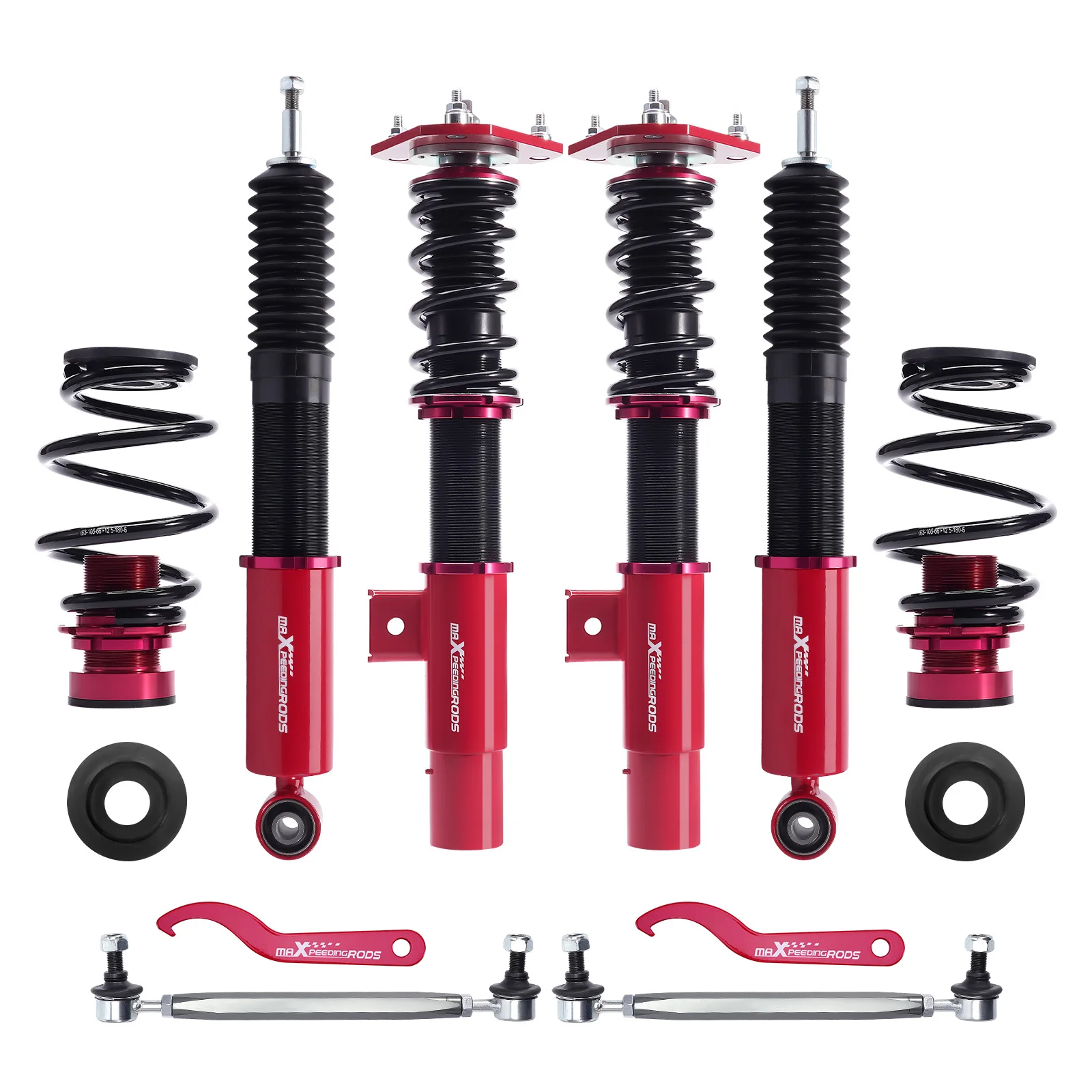 

Coilovers Shock Lowering Kit for Volkswagen VW Golf Jetta MK5 MK6 FWD 06-17 Shocks Struts Coilover Suspension Spring Struts