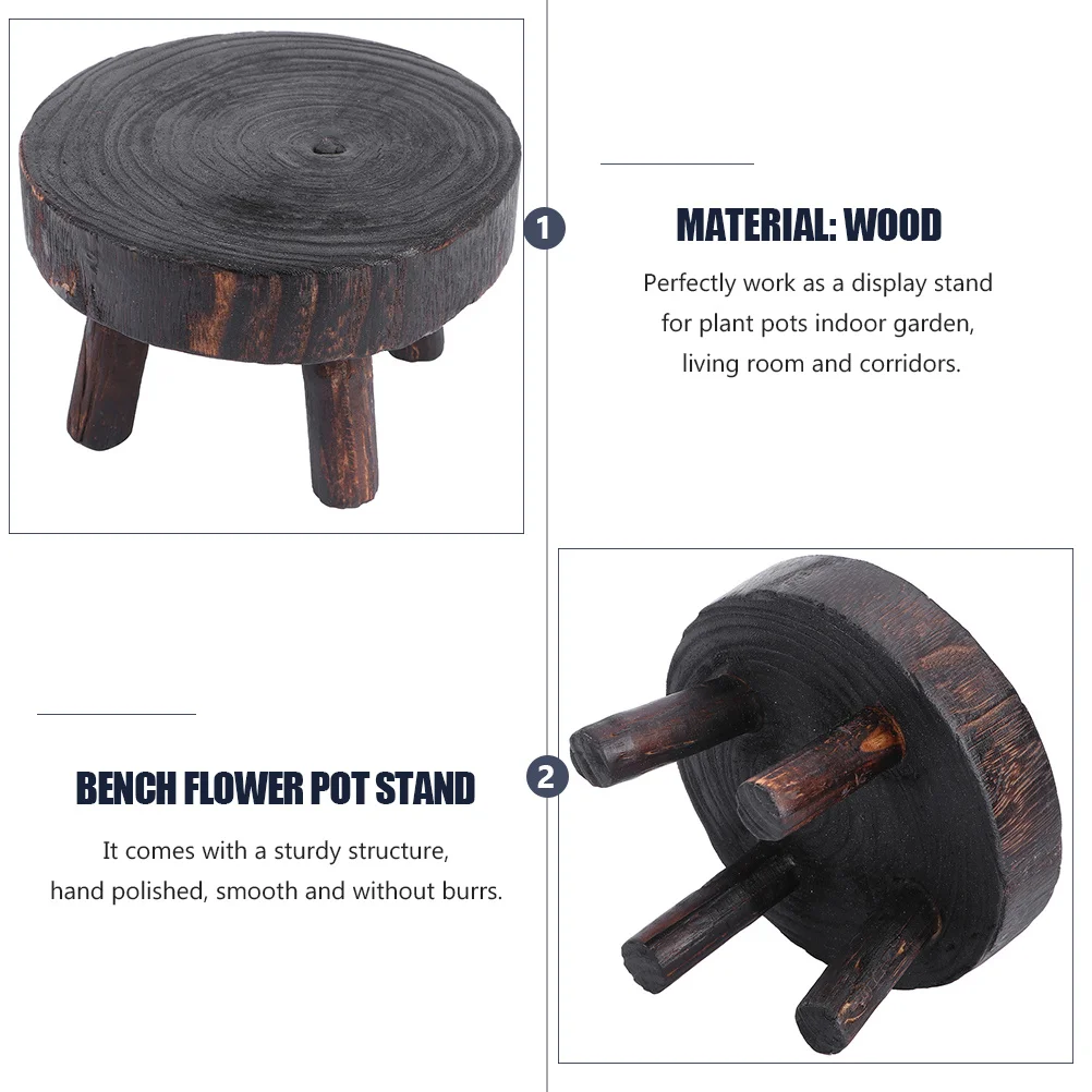 Рисунок 2 - Винтажный цветной деревянный горшок для растений